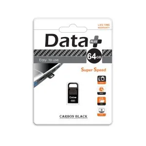 فلش مموری دیتا پلاس مدل Data Plus Carbon ظرفیت 64 گیگابایت